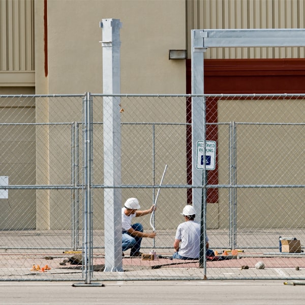 how long can i lease the temporary fence for my work site or event in Normalville PA